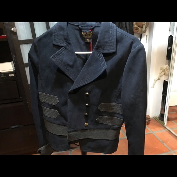 Ralph Lauren cropped blazer/ denim jacket